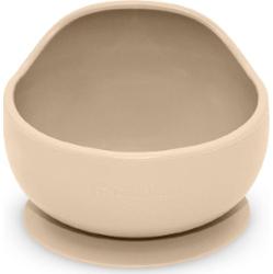 Petite&Mars Take&Match Silicone Bowl miska z przyssawką Desert Sand 6 m+ 360 ml