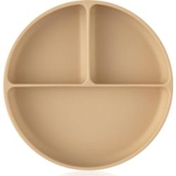 Petite&Mars Take&Match 6m+ talerz dzielony okrągły Desert Sand 1 szt.