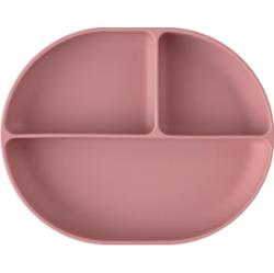 Petite&Mars Take&Match 6m+ talerz dzielony z przyssawką Dusty Rose 1 szt.