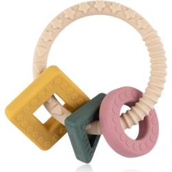 Petite&Mars Silicone teether Figures gryzak 0m+ 1 szt.