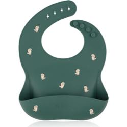 Petite&Mars Take&Match 6m+ śliniak Green Dinos 1 szt.