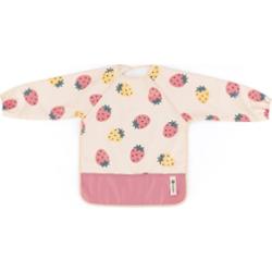 Petite&Mars Ben śliniak z długim rękawem 2 y+ Beige Strawberries 1 szt.