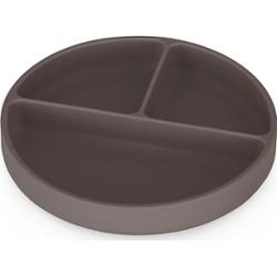 Petite&Mars Take&Match 6m+ talerz dzielony okrągły Bitter Cocoa 1 szt.