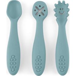Petite&Mars Take&Match 6m+ łyżeczka dla dzieci Frosted Sky 3 szt.
