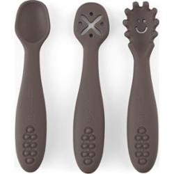 Petite&Mars Take&Match 6m+ łyżeczka dla dzieci Bitter Cocoa 3 szt.