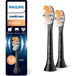 Philips Sonicare Premium All-in-One HX9092/88 końcówki wymienne do szczoteczki do zębów Black 2 szt.