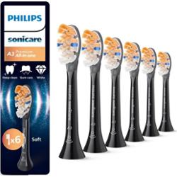 Philips Sonicare Premium All-in-One HX9096/88 końcówki wymienne do szczoteczki do zębów Black 6 szt.