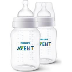 Philips Avent Anti-colic SCY103/02 butelka dla niemowląt antykolkowy 1 m+ 2x260 ml