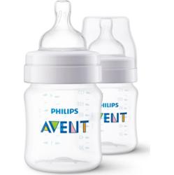 Philips Avent Anti-colic SCY100/02 butelka dla niemowląt antykolkowy 1 m+ 2x125 ml
