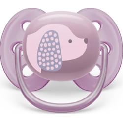 Philips Avent Ultrasoft SCF092/05 6-18 m smoczek Purple 1 szt.