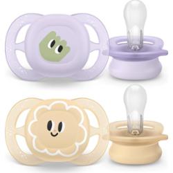 Philips Avent Ultrastart SCF075/13 0-2 m smoczek Girl 2 szt.