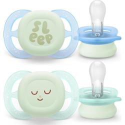 Philips Avent Ultrastart Day&Night SCF075/18 0-2 m smoczek Boy 2 szt.