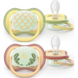 Philips Avent Ultra Air Day&Night SCF376/27 0-6m smoczek Neutral 2 szt.