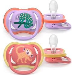 Philips Avent Ultra Air SCF349/47 18+m smoczek Girl 2 szt.