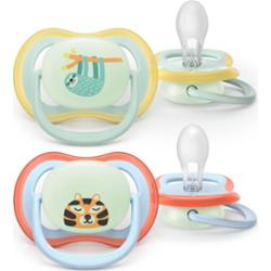 Philips Avent Ultra Air Day&Night SCF376/24 0-6m smoczek Boy 2 szt.