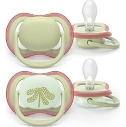 Philips Avent Ultra Air SCF087/18 6-18m smoczek Neutral 2 szt.
