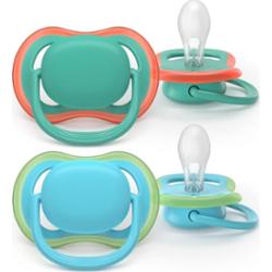 Philips Avent Ultra Air SCF087/10 6-18m smoczek Boy 2 szt.