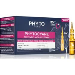 Phyto Phytocyane Women Treatment pielęgnacja wspierająca porost włosów i zapobiegająca ich wypadaniu 12x5 ml