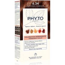 Phyto Color farba do włosów bez amoniaku odcień 6.34 Intense Dark Copper Blonde 1 szt.