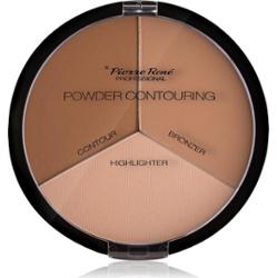 Pierre René Powder Contouring paletka do konturowania twarzy 23 g