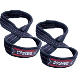 Power System Figure 8 Straps paski treningowe kolor Red L/XL 2 szt.