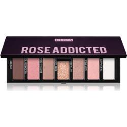 PUPA Milano Make-up Stories Compact Eyeshadow Palette paleta cieni do powiek odcień Rose Addicted 13.3 g