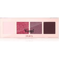 PUPA Milano Vamp! Eyeshadow Palette paleta cieni do powiek 004 Vibrant Plum 5.2 g
