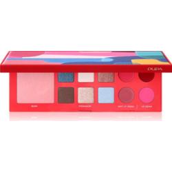 PUPA Milano Pupart S paleta wielofunkcyjna do oczu i ust RED 11.4 g