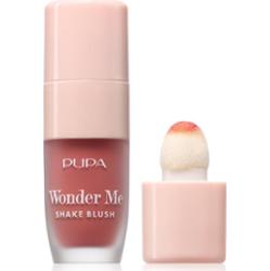 PUPA Milano Wonder Me Shake Blush róż do policzków w kremie z efektem rozświetlającym odcień 001 5.5 ml