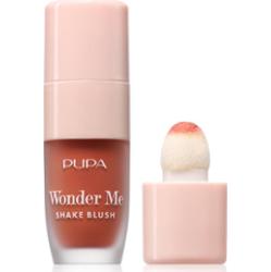 PUPA Milano Wonder Me Shake Blush róż do policzków w kremie z efektem rozświetlającym odcień 004 5.5 ml