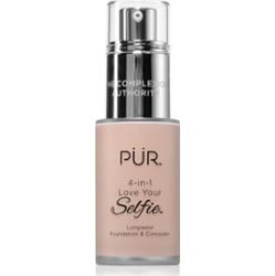 PÜR Cosmetics 4-in-1 Love Your Selfie podkład i korektor 2 w 1 odcień LN1 30 ml