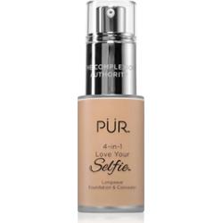 PÜR Cosmetics 4-in-1 Love Your Selfie podkład i korektor 2 w 1 odcień MG5 30 ml