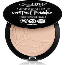 puroBIO Cosmetics Indissouble puder w kompakcie z matowym wykończeniem odcień 01 9 g