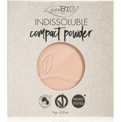 puroBIO Cosmetics Indissouble puder w kompakcie napełnienie odcień 01 9 g