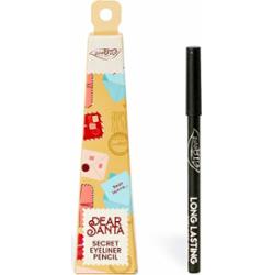 puroBIO Cosmetics Dear Santa Eyeliner Pencil kredka do oczu w opakowaniu prezentowym odcień 01L 1.1 g