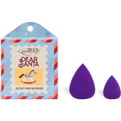 puroBIO Cosmetics Dear Santa SECRET gąbka do makijażu 2 sztuki w opakowaniu prezentowym 2 szt.
