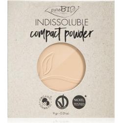 puroBIO Cosmetics Indissouble puder w kompakcie napełnienie odcień T01 9 g