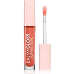 puroBIO Cosmetics BalmyGloss odżywczy błyszczyk do ust odcień 01 Peach Nude 4.2 g