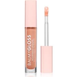 puroBIO Cosmetics BalmyGloss odżywczy błyszczyk do ust odcień 03 Shimmering Soft Peach 4.2 g