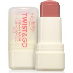 puroBIO Cosmetics Twist&Go róż do policzków w kremie w sztyfcie odcień 03 Macaron 5 g