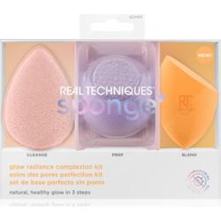 Real Techniques Sponge+ Glow Radiance zestaw aplikatorów nadający idealny wygląd