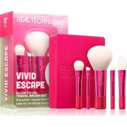 Real Techniques Vivid Escape Travel Brush Set zestaw pędzli
