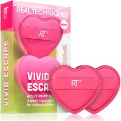 Real Techniques Vivid Escape All About that Base Puff Set gąbka do makijażu 2 szt.