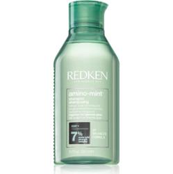 Redken Amino Mint delikatny szampon oczyszczający do włosów z tendencją do przetłuszczania się 300 ml