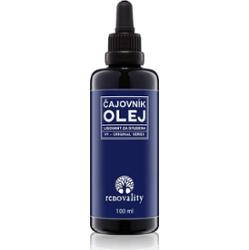 Renovality Original Series Olejek z drzewa herbacianego tłoczony na zimno olejek do twarzy do skóry dojrzałej 100 ml