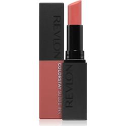 Revlon Cosmetics ColorStay™ Suede Ink szminka matowa odcień 001 Gut Instinct 2.55 g