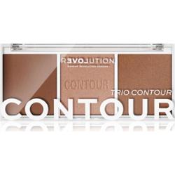 Revolution Relove Colour Play paletka do konturowania twarzy odcień Baked Sugar 6 g
