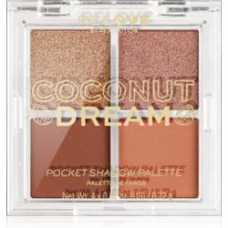 Revolution Relove Pocket Palette paleta cieni do powiek odcień Coconut Dream 4x0.72 g