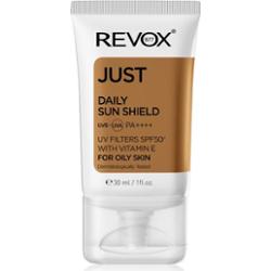 Revox B77 JUST Daily Sun Shield krem ochronny do skóry tłustej i mieszanej SPF 50+ 30 ml