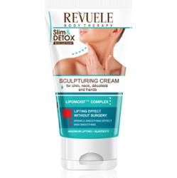 Revuele Slim & Detox With Caffeine krem modelujący na szyję i dekolt 150 ml